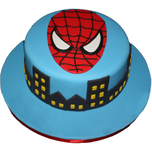 Spiderman cake